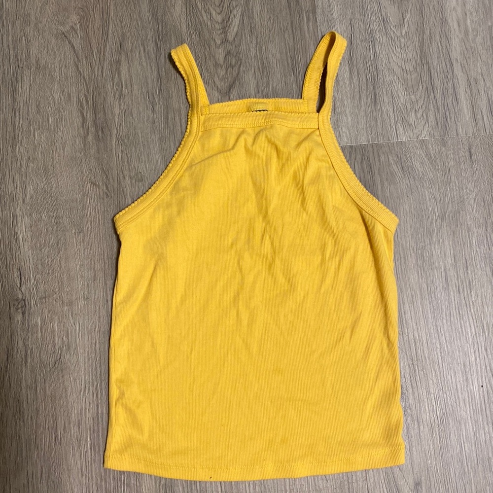 Yellow tank top